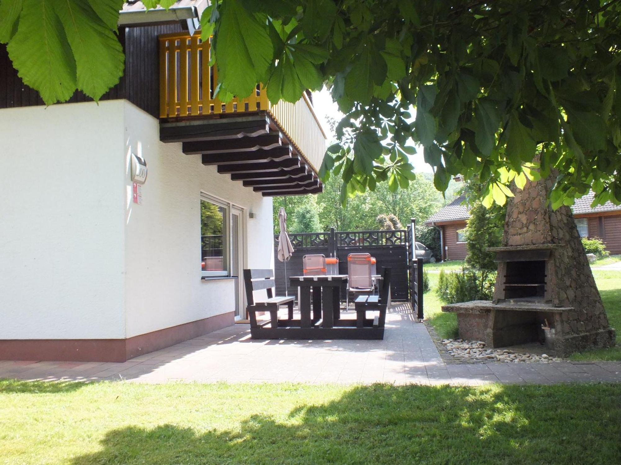 Ferienhaus Moni Mit 2 Separaten Wohnungen Am Silbersee Frielendorf Exterior foto
